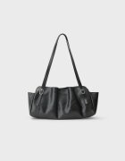 Stradivarius Geantă De Umăr Cu Catarame Negru Os
