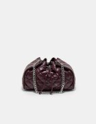 Stradivarius Geantă De Umăr Matlasată Grena Os