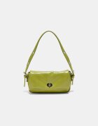 Stradivarius Geantă De Umăr Mini Cu Aspect Șifonat Verde Fistic Os