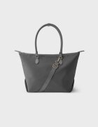 Stradivarius Geantă Shopper Combinată Cu Curea De Umăr Gri Marengo Os