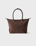 Stradivarius Geantă Shopper Combinată Cu Curea De Umăr Maro Os