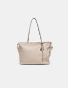 Stradivarius Geantă Shopper De Umăr Cu Imprimeu Animal Piatră Os