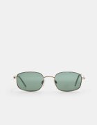 Stradivarius Ochelari De Soare Dreptunghiulari Cu Ramă Metalică Auriu Os