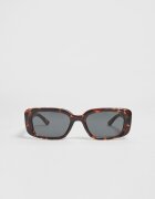 Stradivarius Ochelari De Soare Rectangulari Cu Efect Baga Maro Os