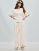 Stradivarius Pantaloni Eleganți Plăcuți La Atingere Piatră 36