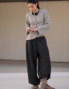 Stradivarius Pantaloni Jogger Barrel Din Felpa Cu Opritori Gri Marengo Xl