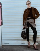 Stradivarius Pantaloni Legging Până La Gleznă Negru Xl