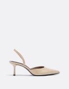 Stradivarius Pantofi Cu Toc De Bază Bej 35