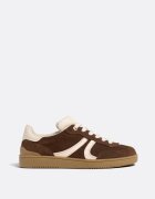 Stradivarius Pantofi Sport Casual Din Piele Maro 36