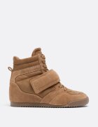 Stradivarius Pantofi Sport Cu Platformă Interioară Bej 35