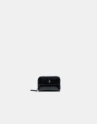 Stradivarius Portofel Cu Fermoar Negru Os