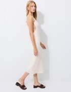 Stradivarius Rochie Dreaptă Cu Pietre Pe Spate Piatră M