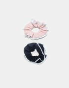 Stradivarius Set 2 Elastice De Păr Sport Roz Pastel Os