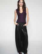 Stradivarius Top Bandage Mov Xs