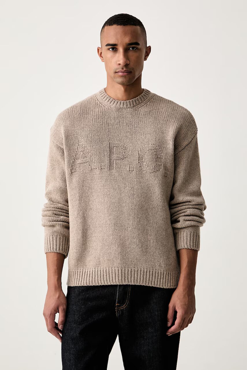A.P.C. pulover pentru bărbați din lână