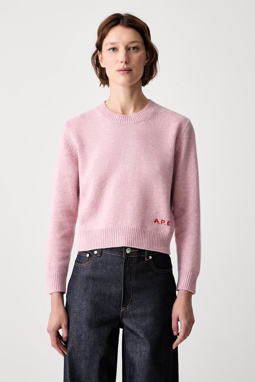 A.P.C. pulover pentru femei din lână Anna