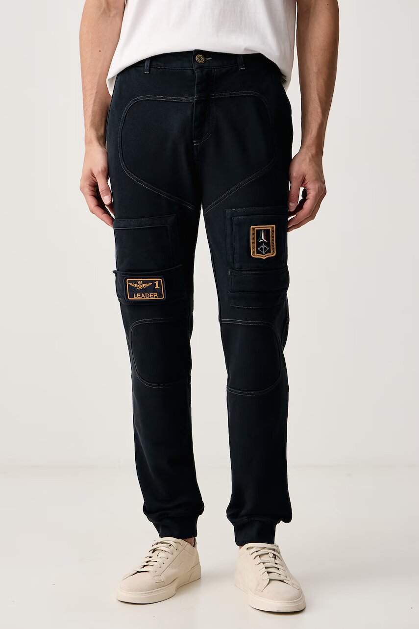 Aeronautica Militare pantaloni pentru bărbați din bumbac