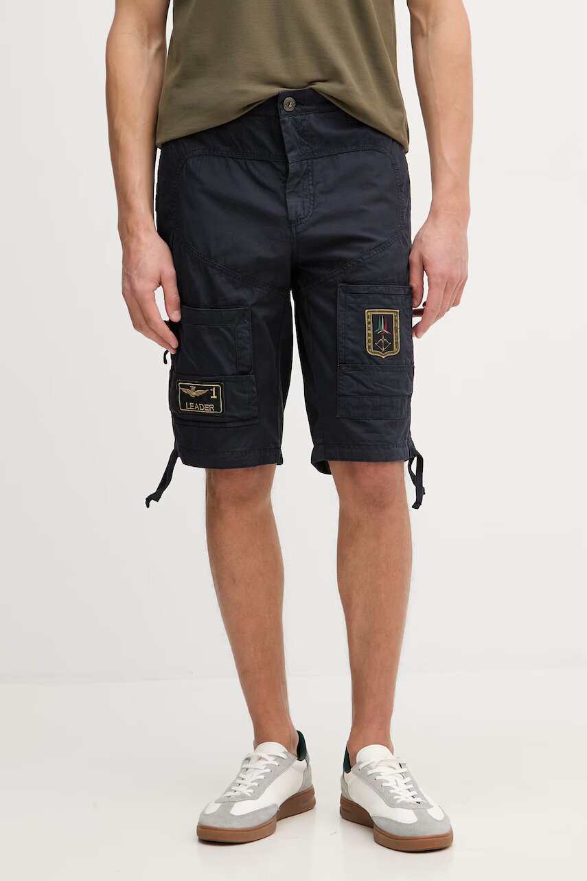Aeronautica Militare pantaloni scurți pentru bărbați din bumbac