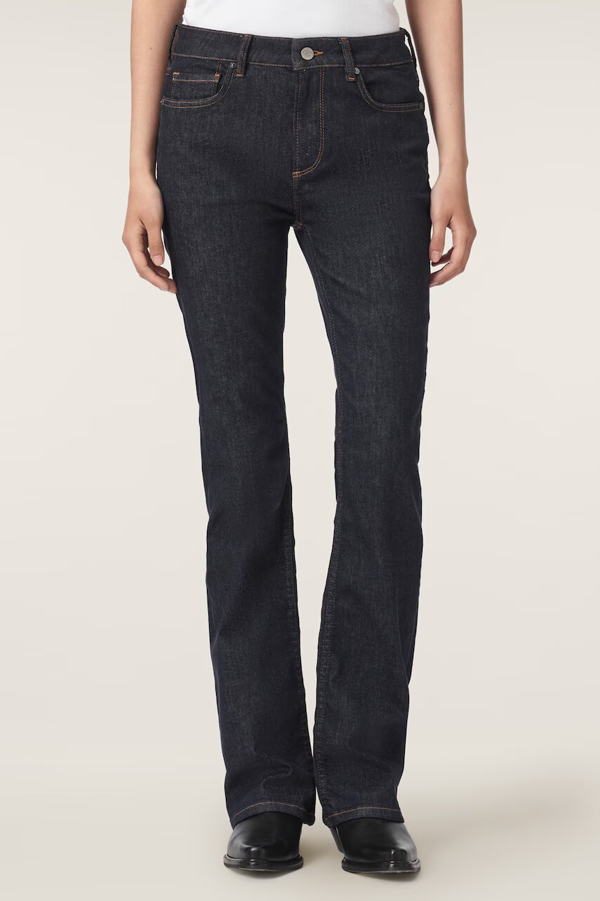 AllSaints blugi bootcut pentru femei HALDAN