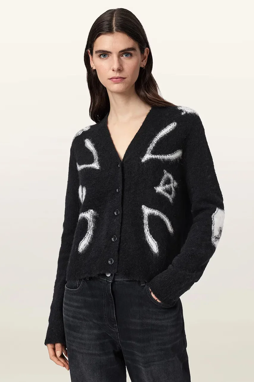 AllSaints cardigan pentru femei cu lână CHARM