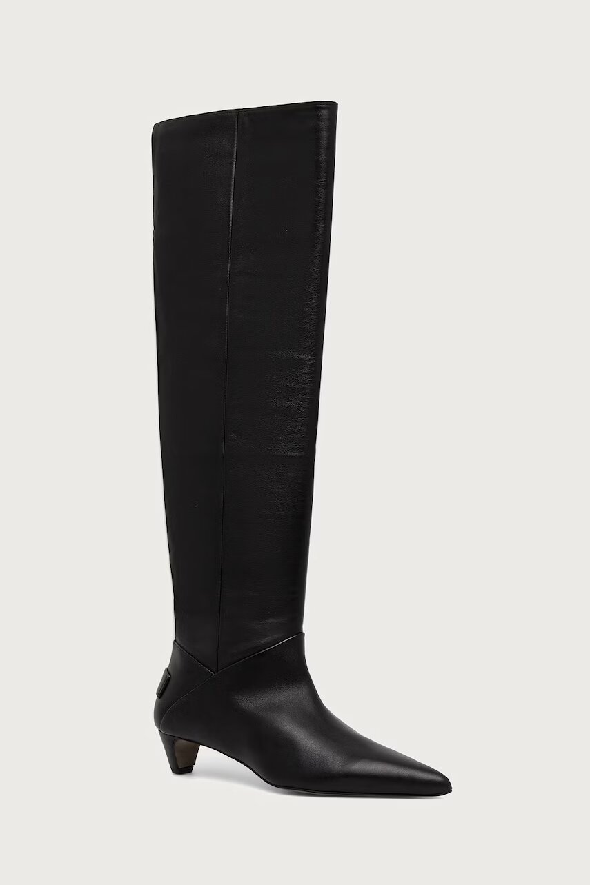 AllSaints cizme pentru femei din piele Ortega Boot