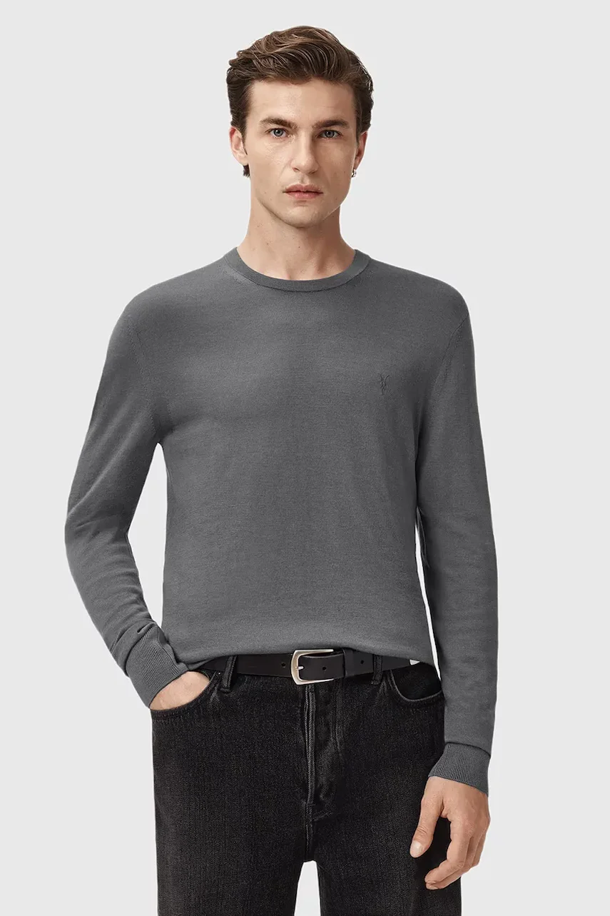 AllSaints pulover pentru bărbați din lână merino