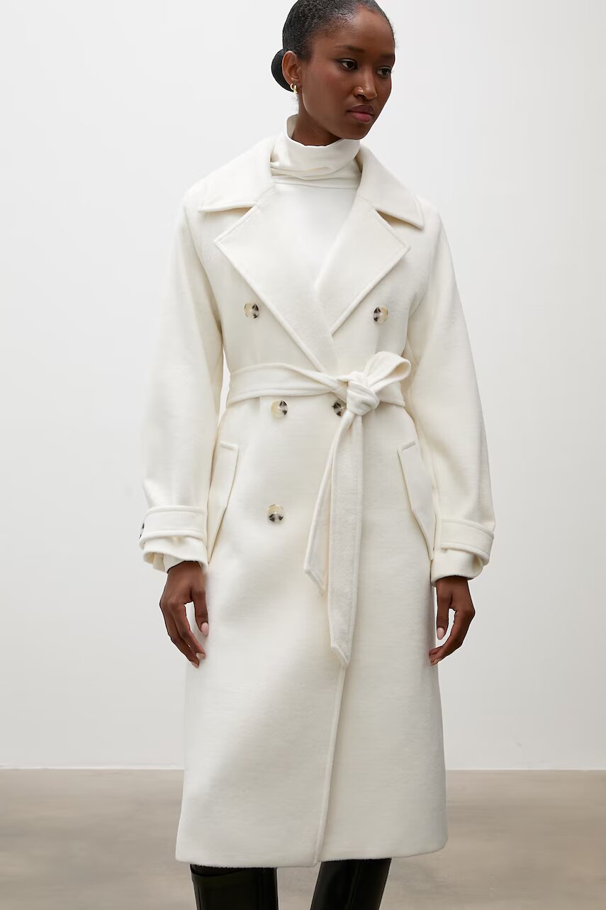 Answear.LAB palton pentru femei cu lână