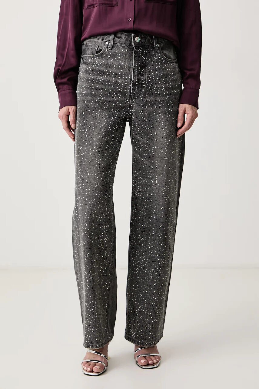 Armani Exchange blugi relaxed fit pentru femei