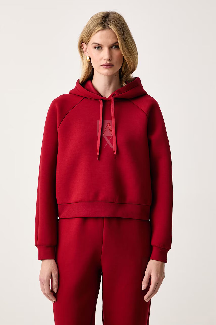 Armani Exchange hanorac cu glugă pentru femei