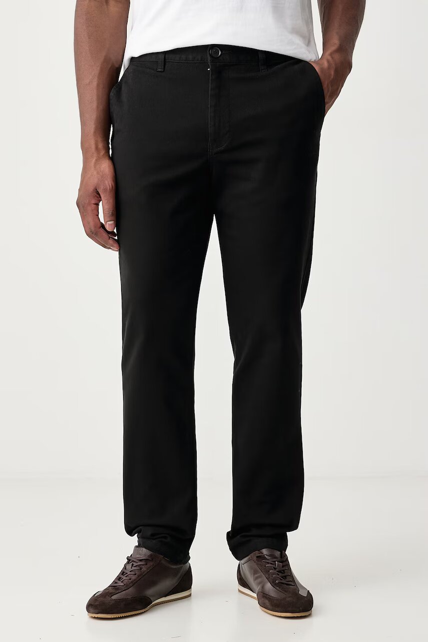 Armani Exchange pantaloni chinos pentru bărbați din bumbac cu elastan