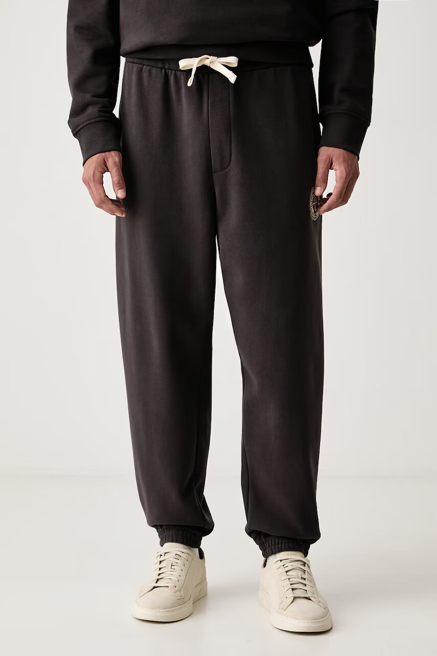 Armani Exchange pantaloni de trening pentru bărbați din bumbac cu elastan