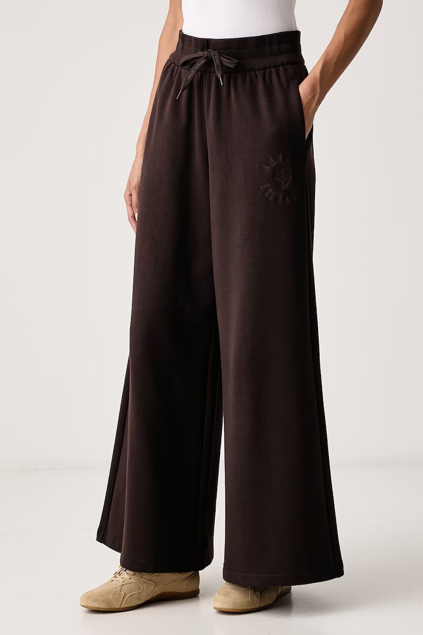 Armani Exchange pantaloni de trening pentru femei din bumbac