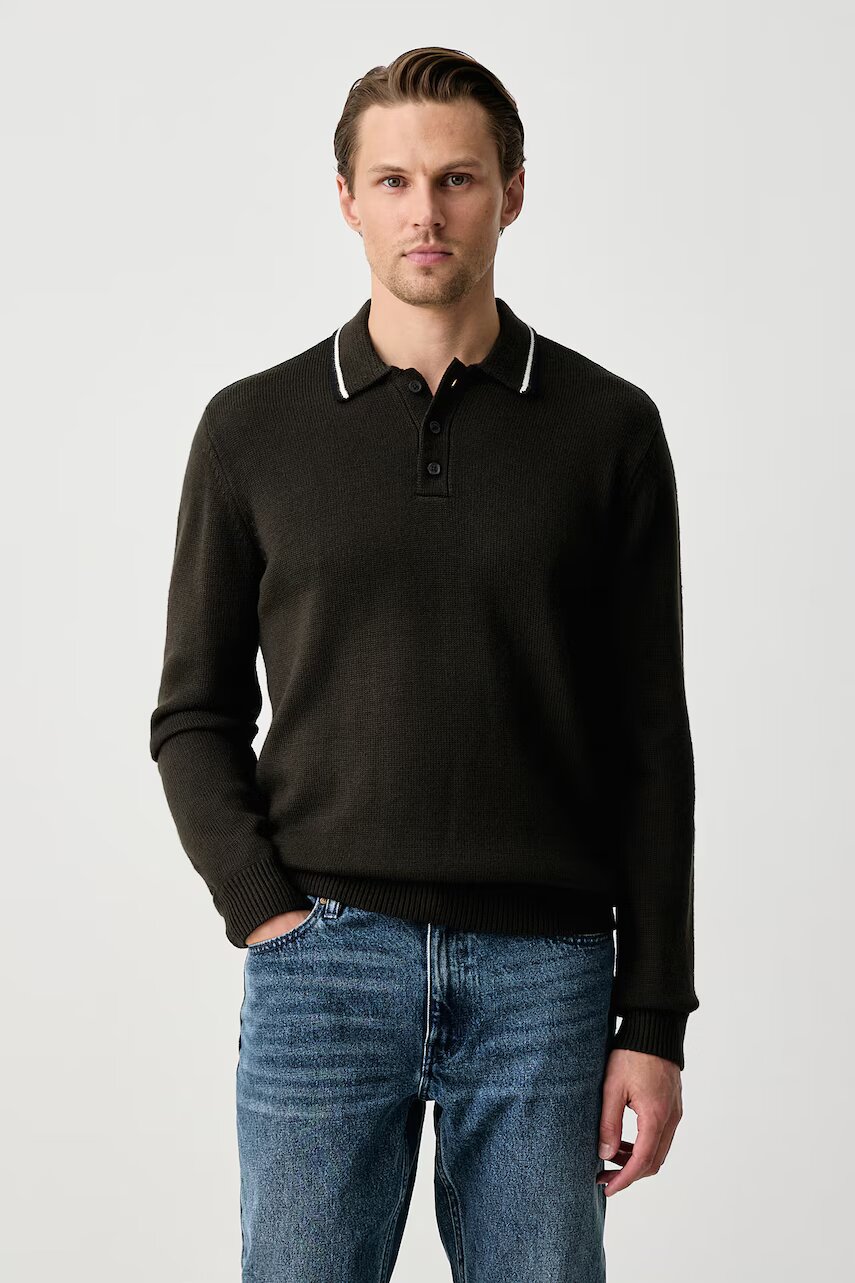 Armani Exchange pulover pentru bărbați cu lână