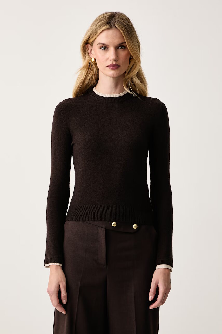 Armani Exchange pulover pentru femei cu amestec de lână