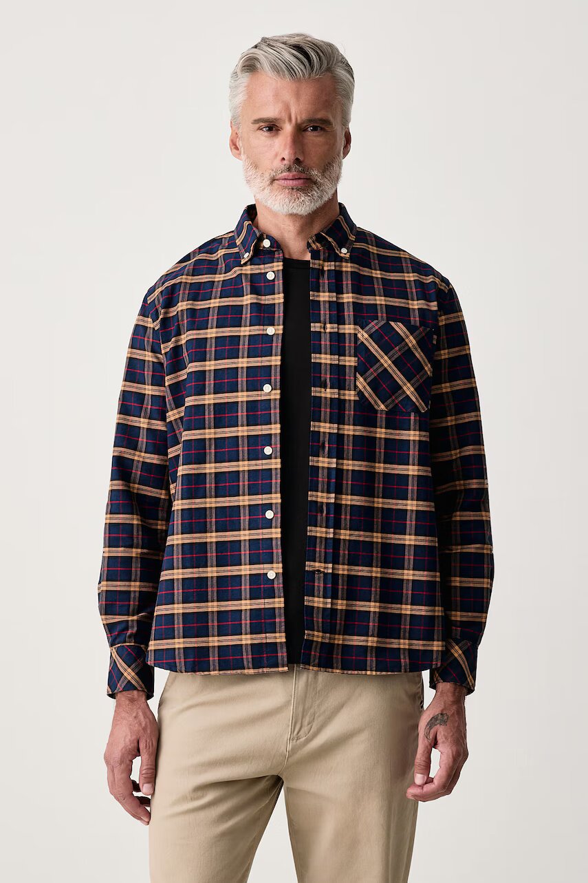 Barbour cămașă pentru bărbați din bumbac
