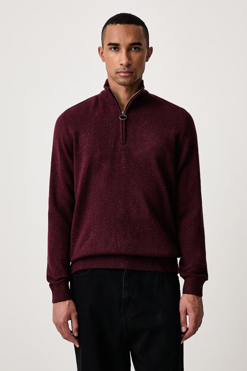 Barbour pulover pentru bărbați cu lână TISBURY