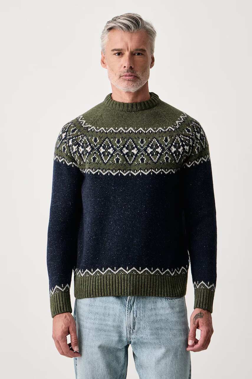 Barbour pulover pentru bărbați cu lână Tisbury