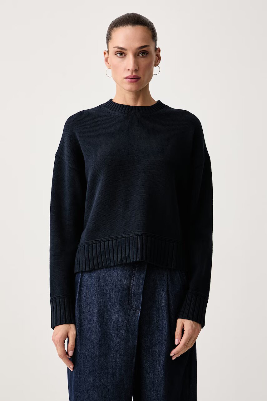Barbour pulover pentru femei din bumbac Harling
