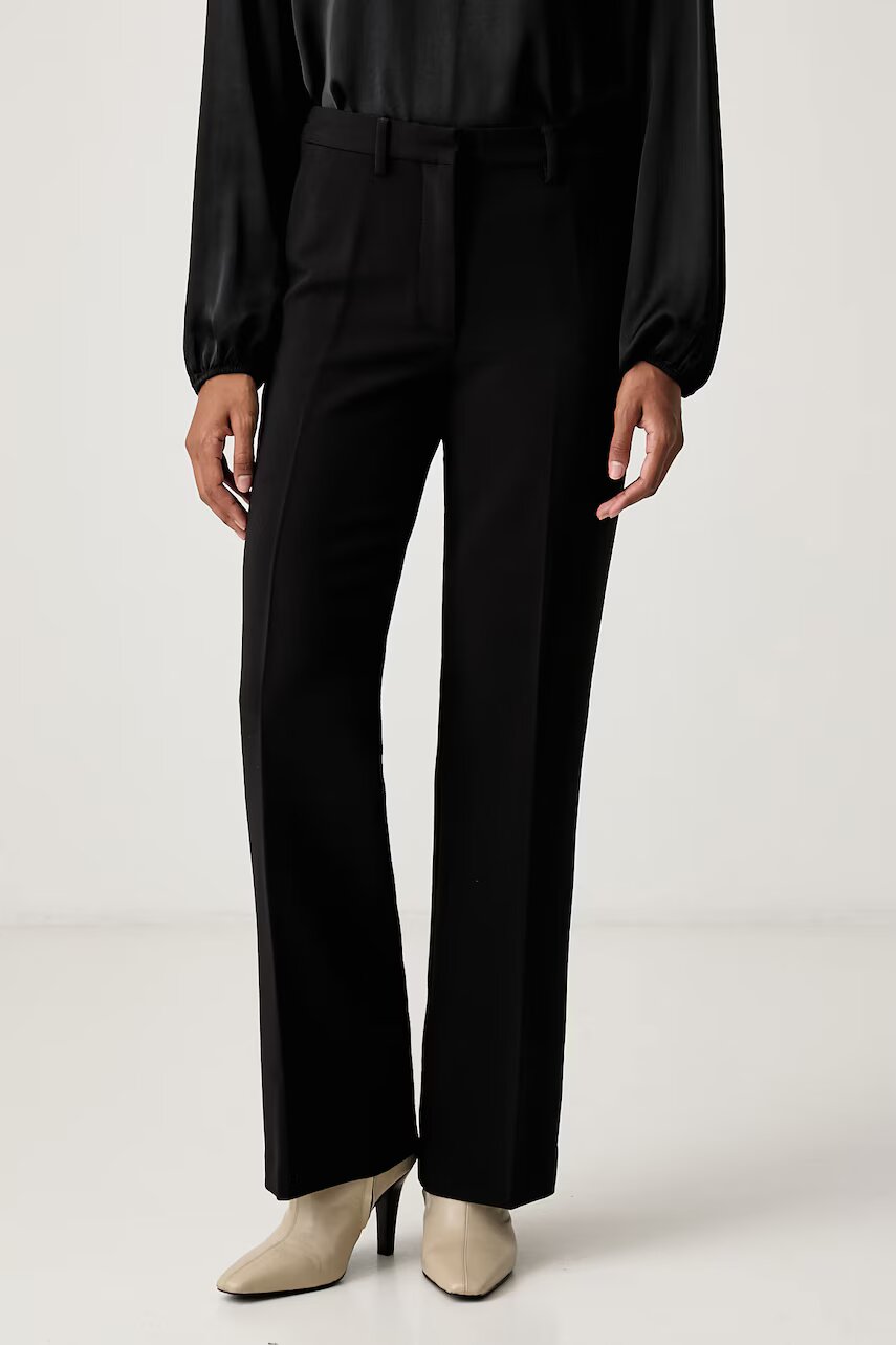 Bardot pantaloni straight pentru femei MILENA