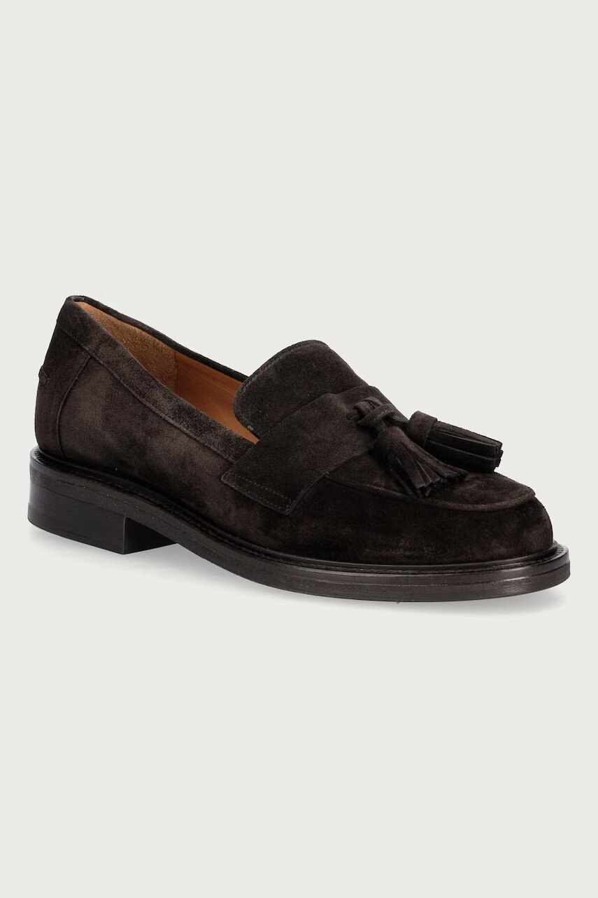 Billi Bi mocasini pentru femei din piele întoarsă T.moro Delizioso suede 556