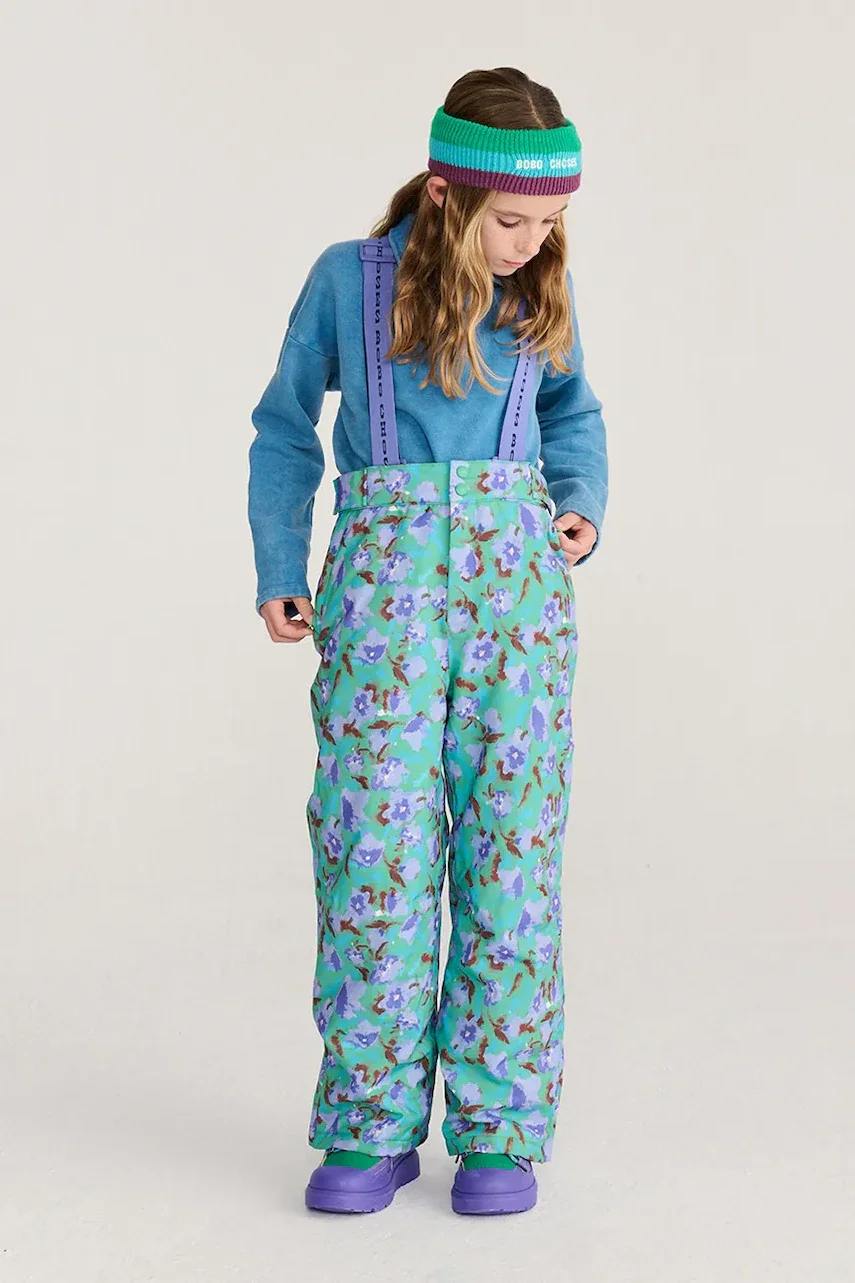 Bobo Choses pantaloni de schi pentru copii Watercolor