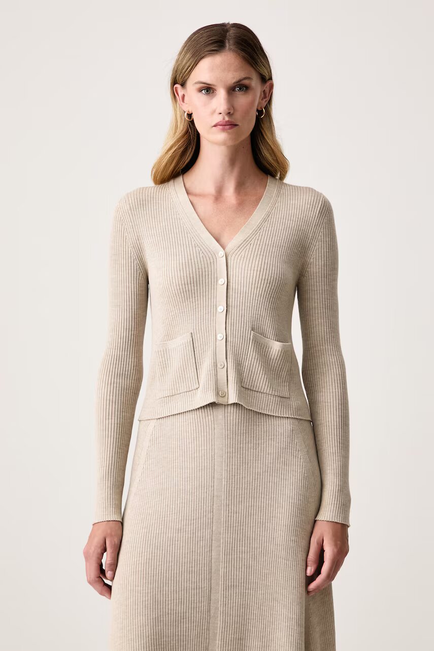 BOSS cardigan pentru femei din lână Feryn