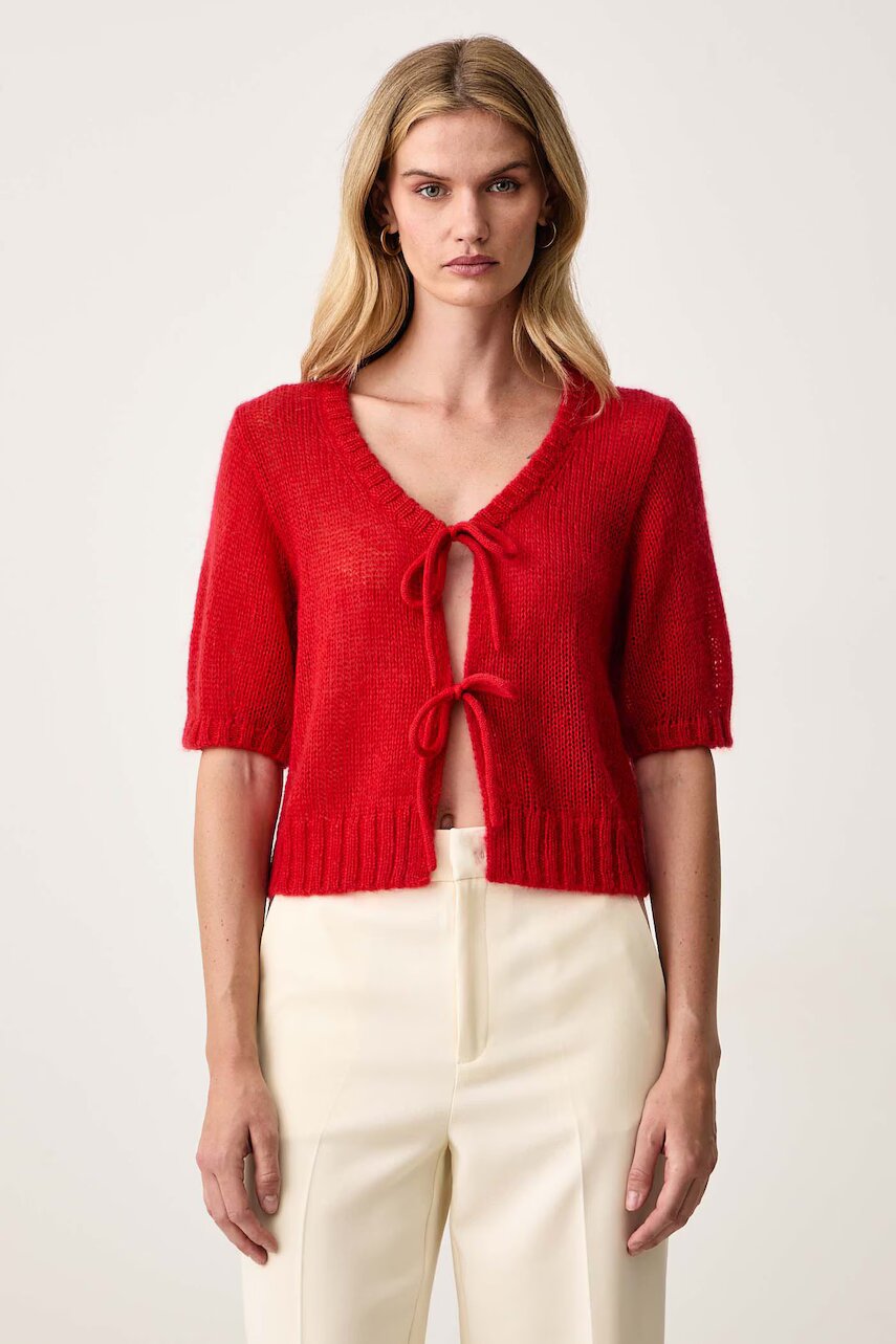 BOSS Orange cardigan pentru femei cu lână C_Fisolette