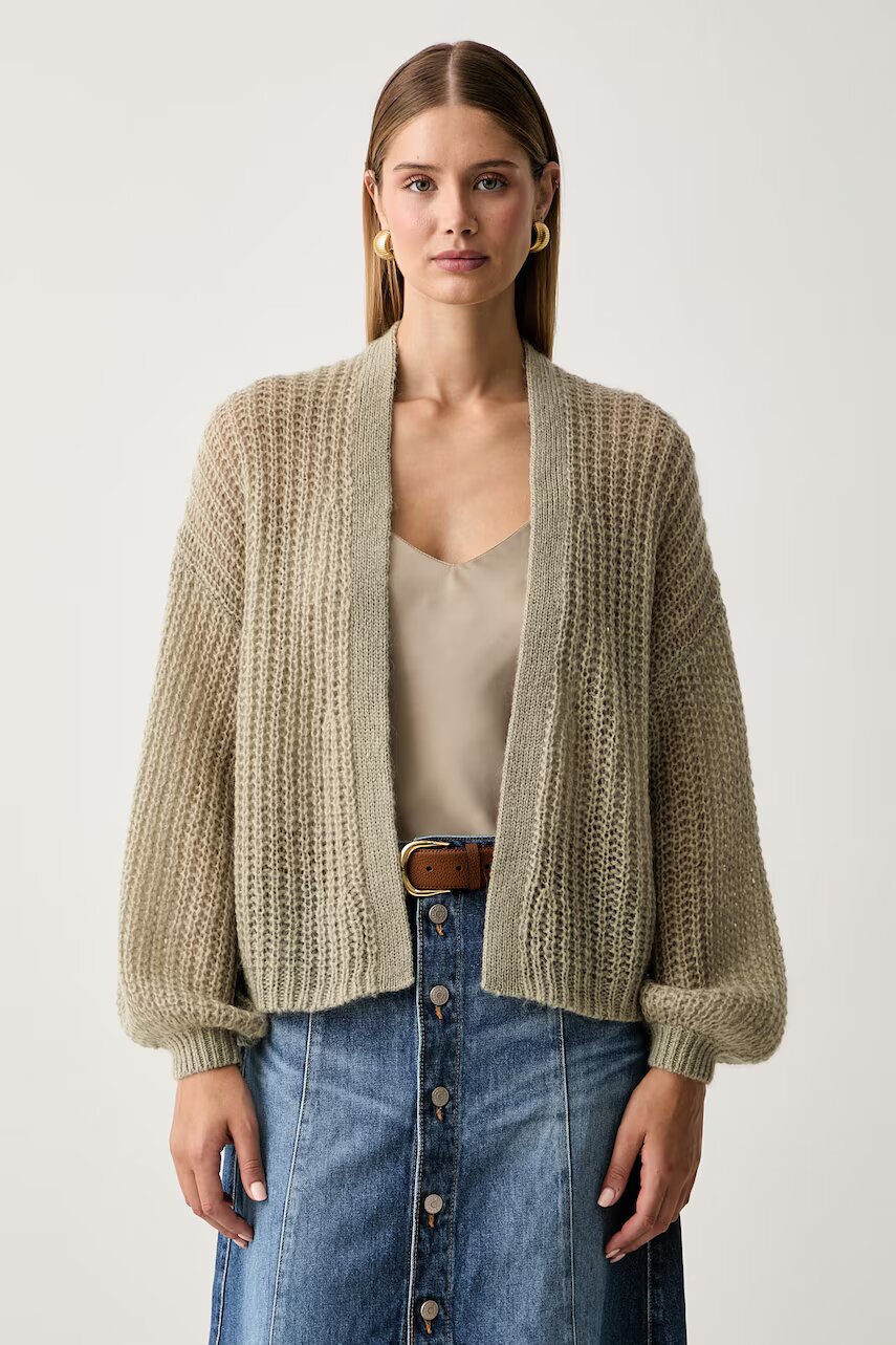 BOSS Orange cardigan pentru femei cu lână C_Furgovia_1