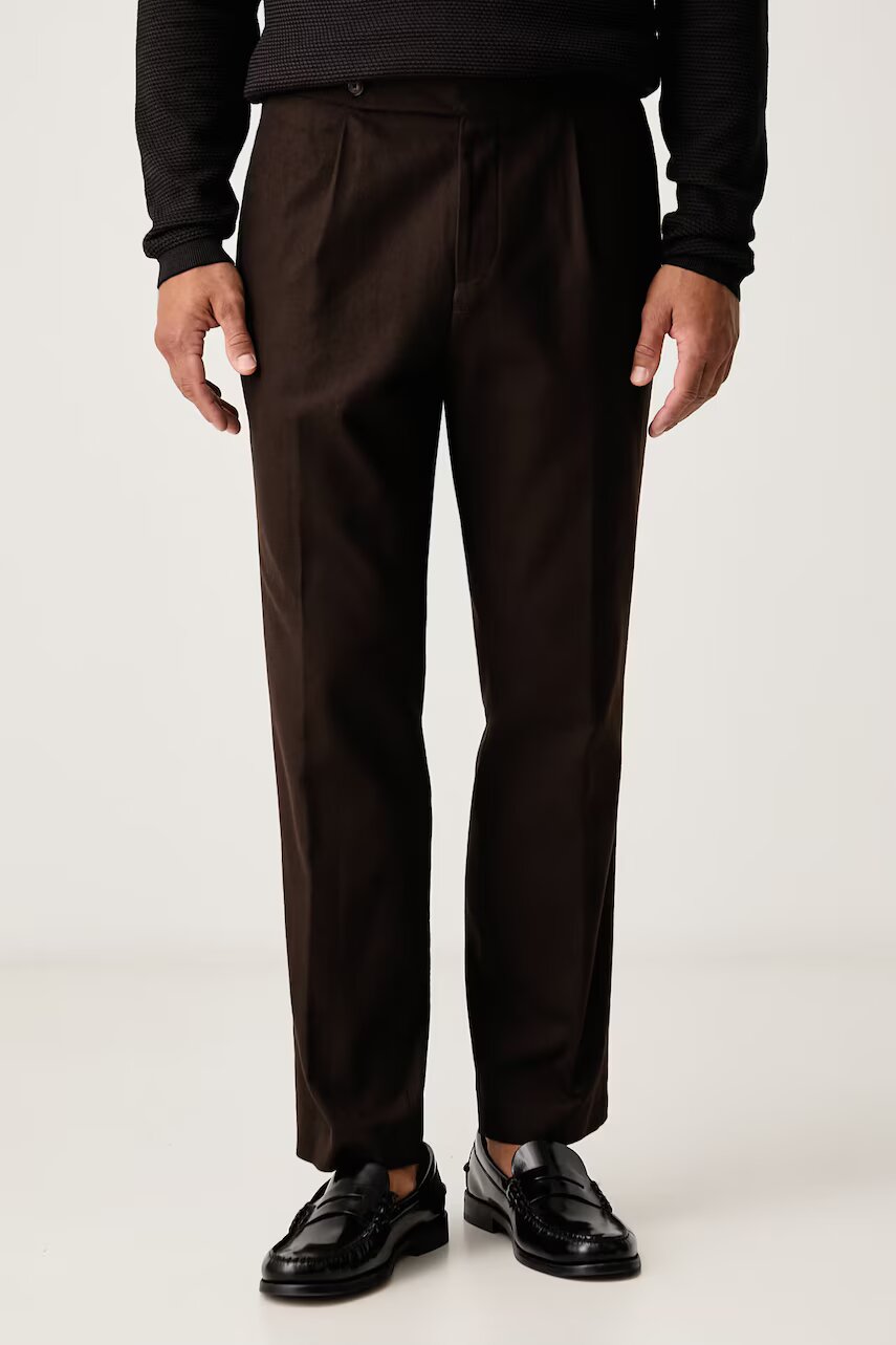BOSS pantaloni pentru bărbați din bumbac H-Perino-PLDTLWG-263