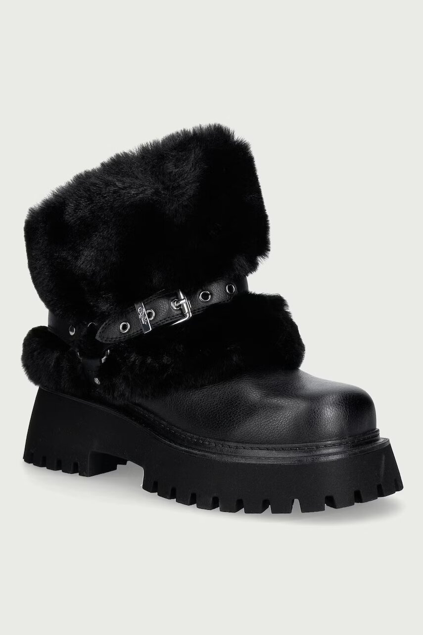 Buffalo botine pentru femei Stacy Fold Over