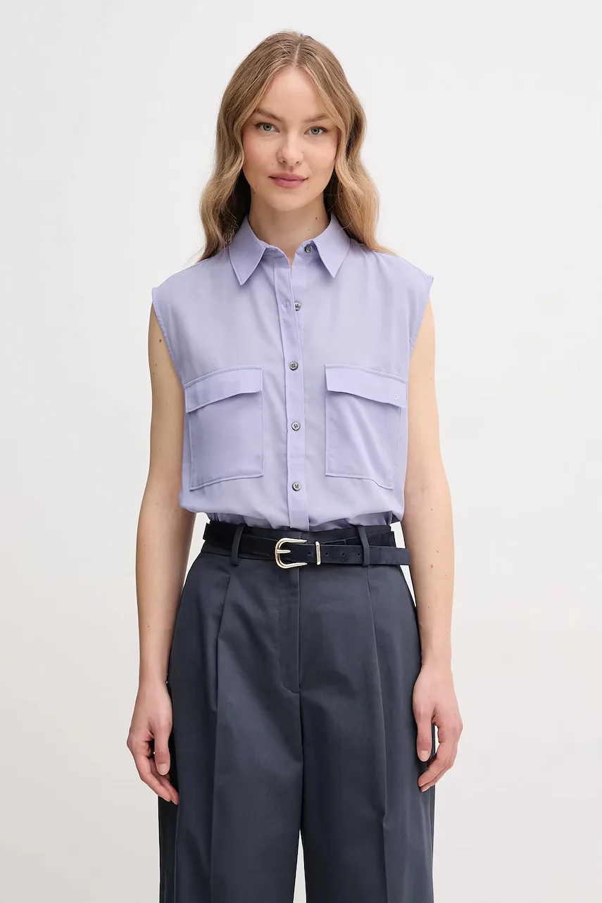 Calvin Klein cămașă din bumbac