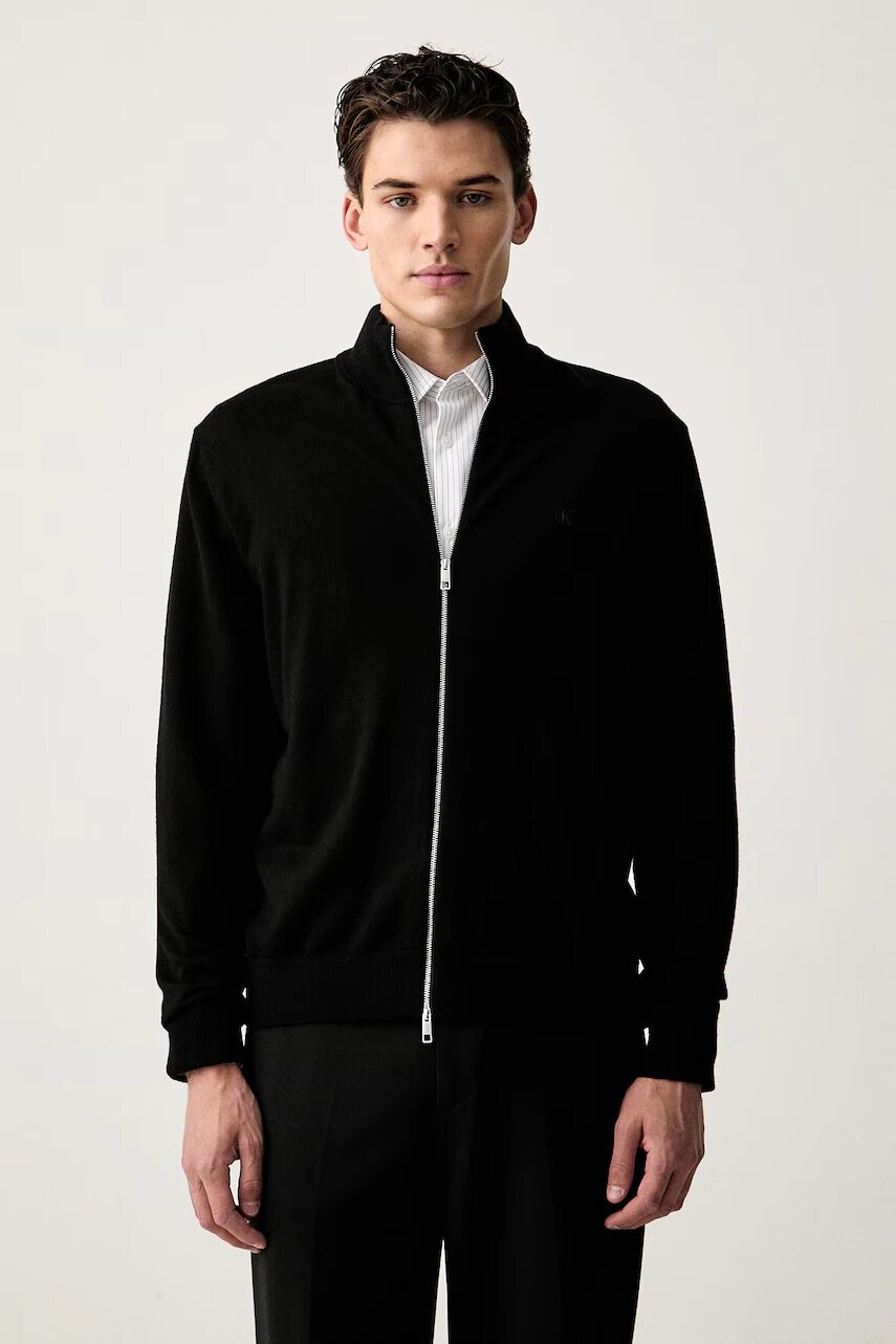 Calvin Klein cardigan pentru bărbați din lână