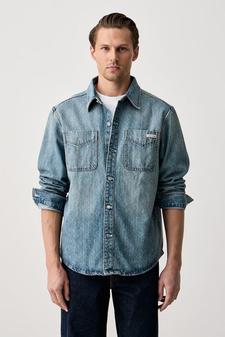 Calvin Klein Jeans cămașă de damă din denim