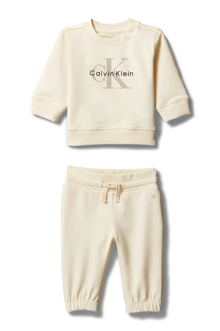 Calvin Klein Jeans compleu de trening pentru copii cu bumbac